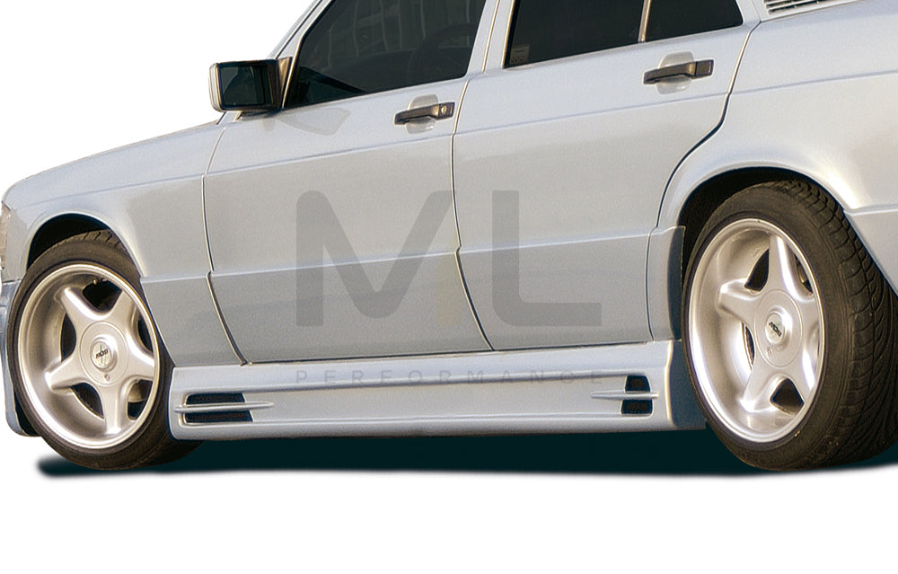 Rieger 00025038 Mercedes-Benz W201 190 Side Skirt 1 | ML Performance UK Car Parts