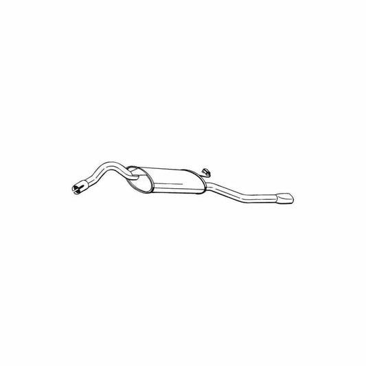 Bosal 280-655 Rear Silencer For Skoda Felicia