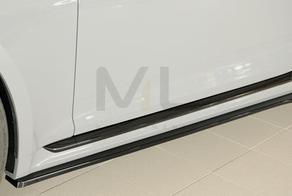 Rieger 00088207 Audi B9 F5 RS5 Side Skirt Splitter 5 | ML Performance UK Car Parts