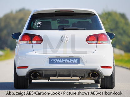 Rieger 00088022 VW Mk6 Golf Rear Diffuser (GTI & GTD) 2 | ML Performance UK Car Parts