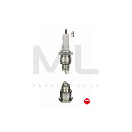 NGK BPR7HS-10 (1092) - Standard Spark Plug / Sparkplug - Projected Centre Electrode | ML Car Parts UK | ML Performance