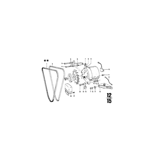 Genuine BMW 11141257413 Holder (Inc. 2002turbo, 2000tii & 2002tii) | ML Performance UK Car Parts
