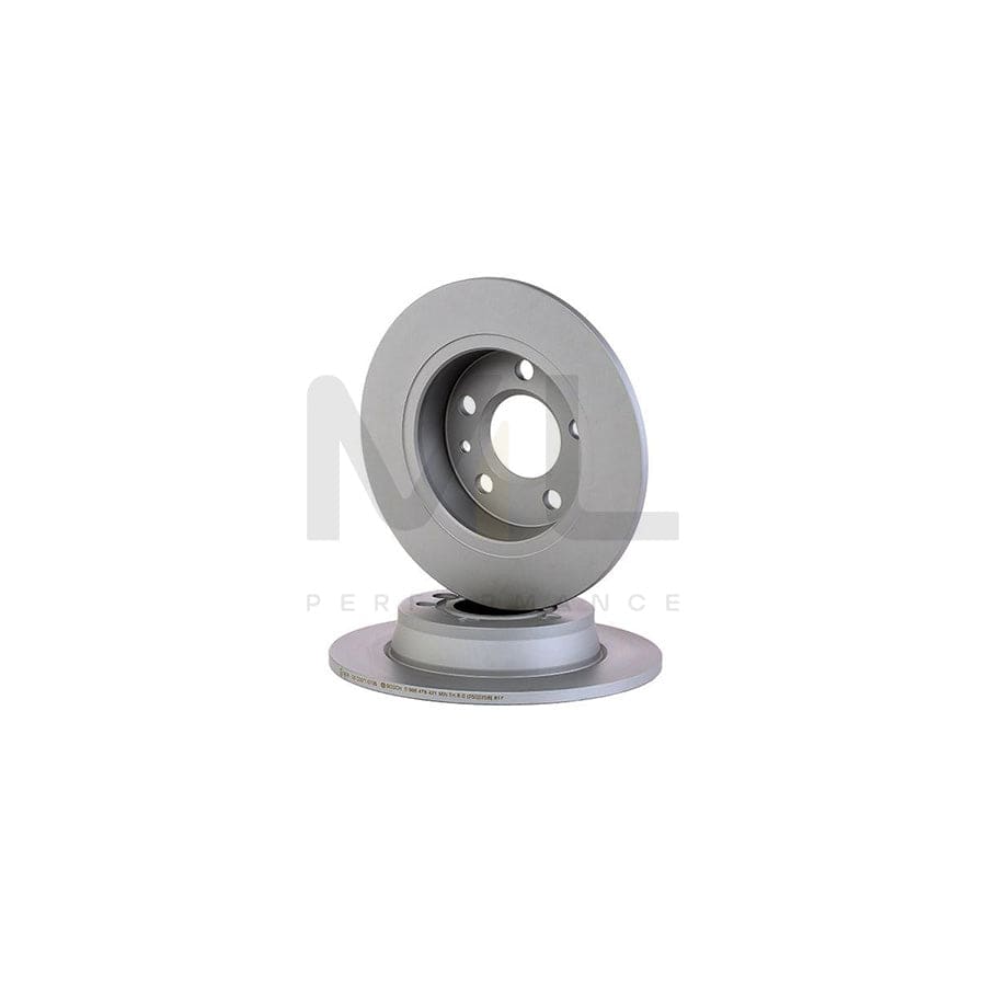BOSCH 0 986 478 421 Brake Disc Solid, Coated | ML Performance Car Parts