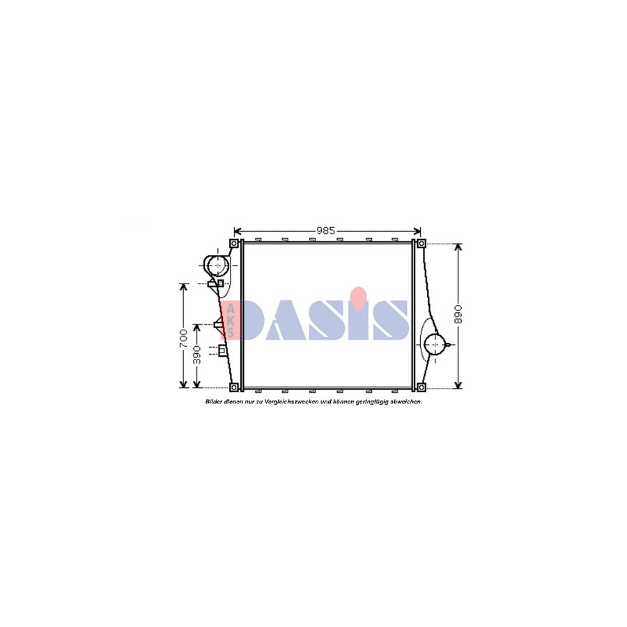 AKS Dasis 280011N Intercooler | ML Performance UK