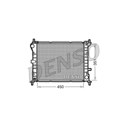 Denso DRM10050 Drm10050 Engine Radiator For Ford Focus | ML Performance UK