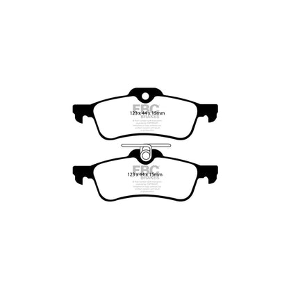 EBC PDKR882 Toyota Yaris Ultimax Rear Brake Pad & Plain Disc Kit - ATE Caliper 2 | ML Performance UK Car Parts