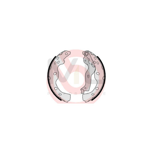 BREMBO S 23 532 Brake Shoe Set with handbrake lever | ML Performance Car Parts