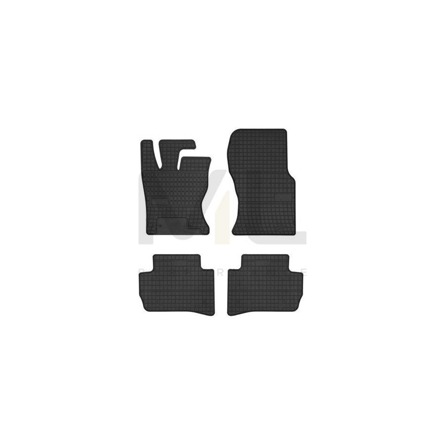 FROGUM 401860 Floor mat set for LAND ROVER Range Rover Velar (L560) Elastomer, Front and Rear, Quantity: 4, Black | ML Performance Car Parts