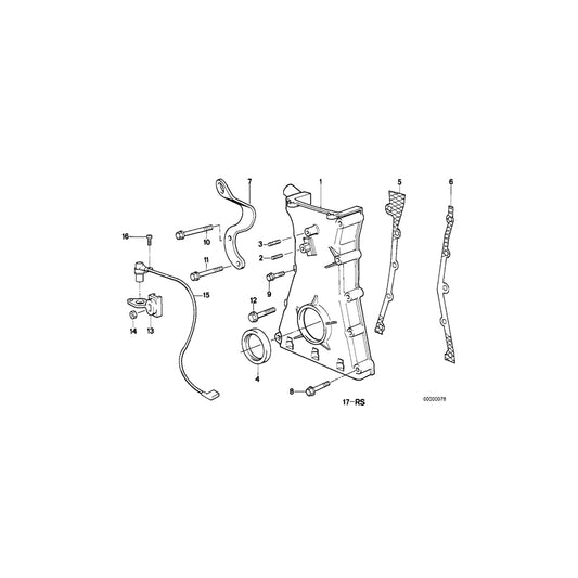 Genuine BMW 11141312619 E34 E24 Gasket Left Asbesto-Free (Inc. M5, M5 3.6 & M635CSi) | ML Performance UK Car Parts