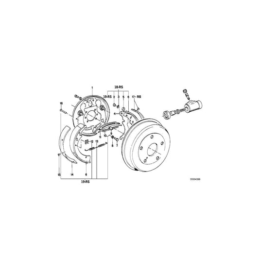 Genuine BMW 34211111848 E12 Calliper Carrier Left (Inc. 520i, 520 & 2800CS) | ML Performance UK Car Parts