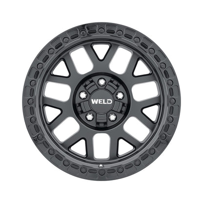 Weld W10478503625-P2 Cinch W104 Wheel 17x8.5 5x114.3 ET38 BS6.25 Satin Black - Gloss Black
