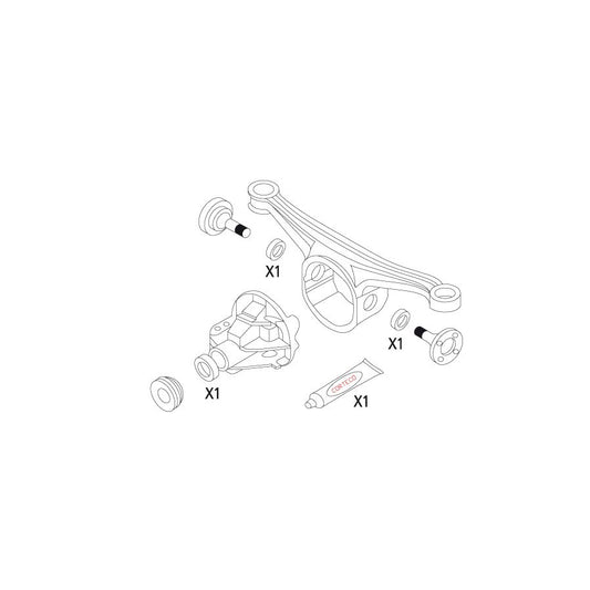 Corteco 19535861 Gasket Set, Differential For Mazda Mx-5 | ML Performance UK