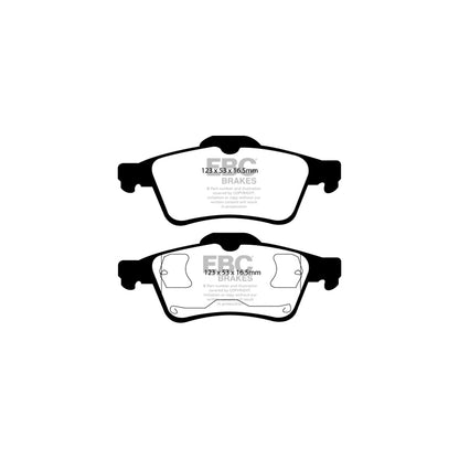 EBC DP1354 Ford Nissan Volvo Ultimax Rear Brake Pads - ATE Caliper 2 | ML Performance UK Car Parts