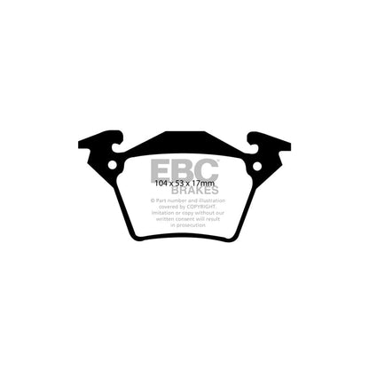 EBC PD40K1257 Mercedes-Benz Vito Ultimax Pad & Plain Disc Kit 3 | ML Performance UK Car Parts