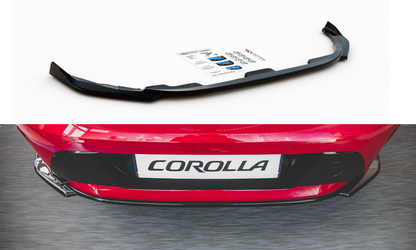 Maxton Design TO-CO-12-HB-RD1T Central Rear Splitter Toyota Corolla XII Hatchback | ML Performance UK Car Parts