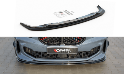 Maxton Design BM-1-40-MPACK-FD1T Front Splitter V.1 BMW Series 1 F40 M-Pack / M135i | ML Performance UK Car Parts