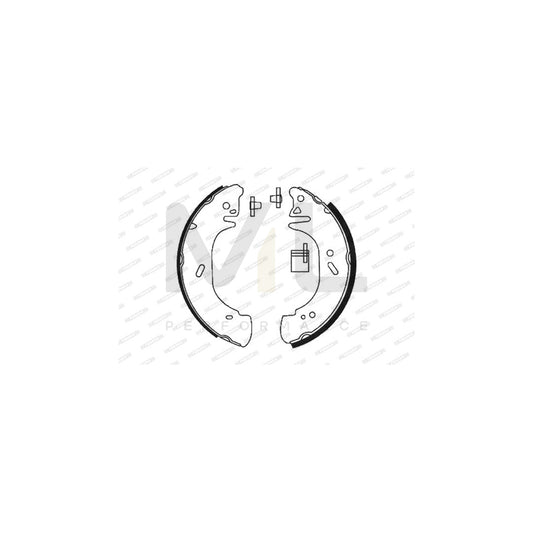 FERODO PREMIER FSB618 Brake Shoe Set | ML Performance Car Parts