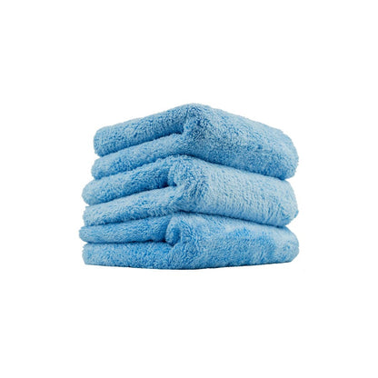 Chemical Guys Happy Ending Edgeless Microfiber Towels, 16"x16" (3 Pack) Blue | ML Performance UK Car Parts