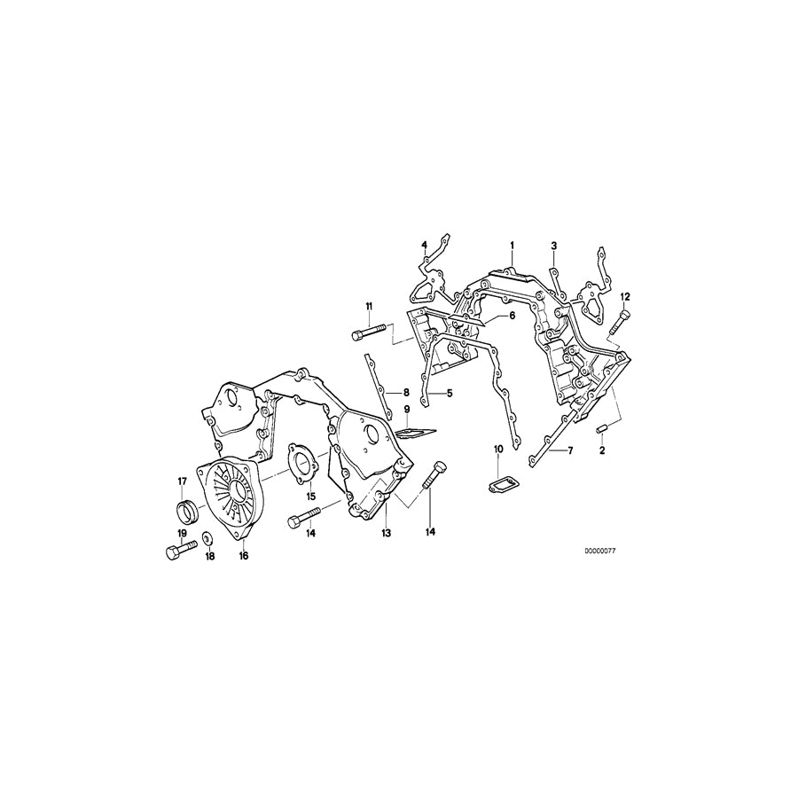 Genuine BMW 11141720091 E31 E38 E32 Hex Bolt M6X28-Z3 (Inc. 750iLP, L7 & 750i) | ML Performance UK Car Parts