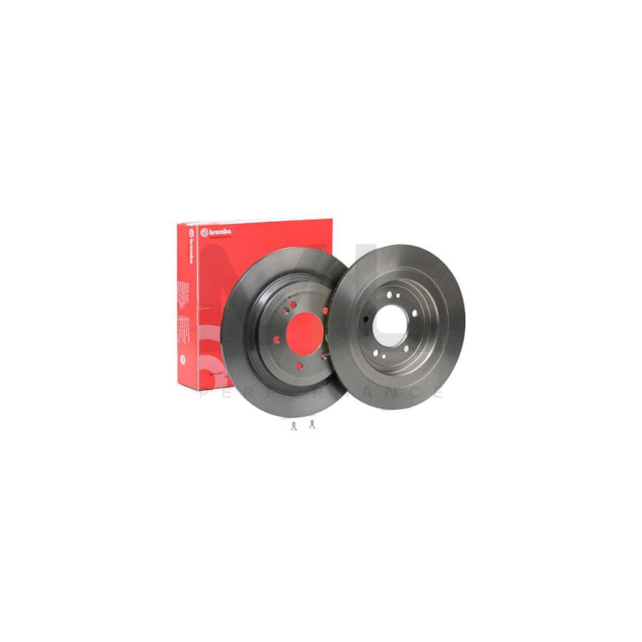 BREMBO 08.D430.11 Brake Disc Solid, Coated, High-carbon, with bolts/screws | ML Performance Car Parts