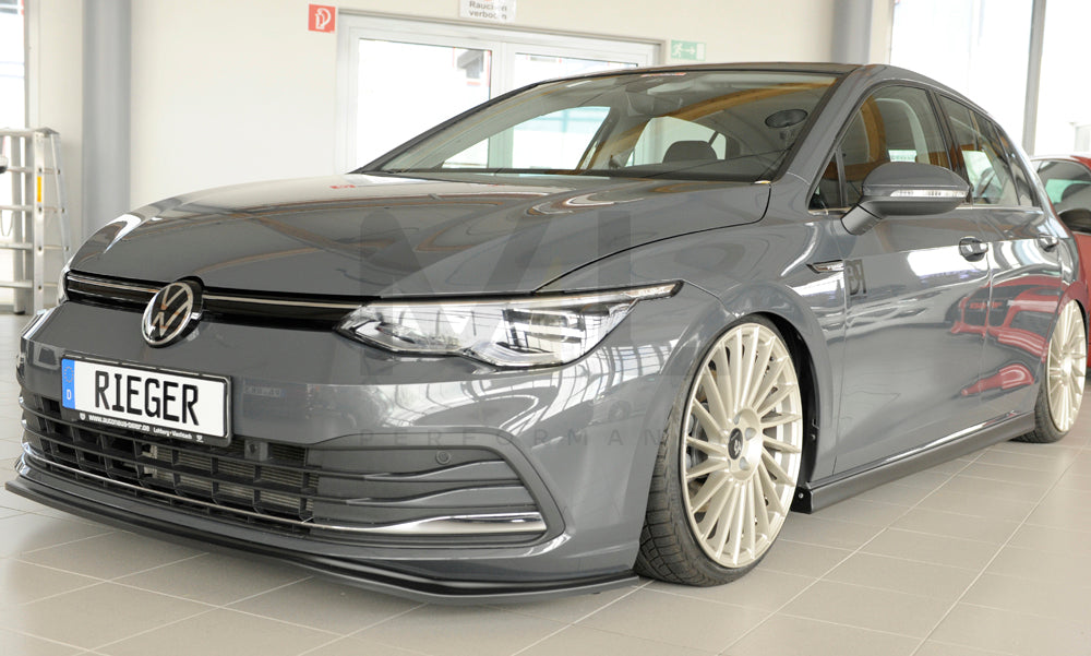 Rieger 00059601 VW Mk8 Golf Side Skirt (GTI, GTD & GTE) 6 | ML Performance UK Car Parts