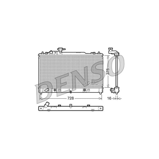 Denso DRM44021 Drm44021 Engine Radiator For Mazda 6 | ML Performance UK