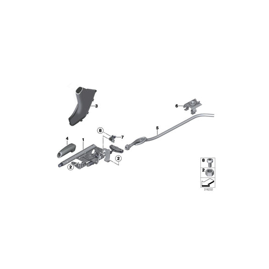 Genuine BMW 34402284874 F83 F82 Clip Retainer (Inc. M4, M3 & M4 GTS) | ML Performance UK