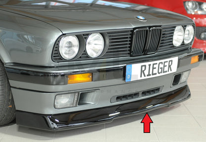 Rieger 00088270 BMW 3 Series E30 Front Splitter 1 | ML Performance UK Car Parts