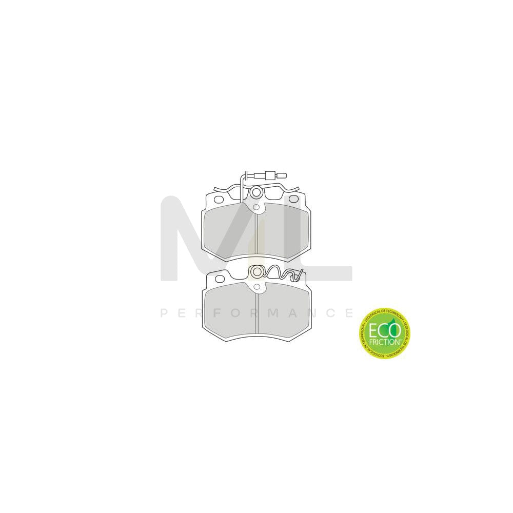 Ferodo Premier Eco Friction Fdb1337 Brake Pad Set Not Prepared For Wear Indicator, Without Accessories | ML Performance Car Parts