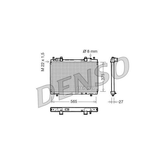 Denso DRM09026 Drm09026 Engine Radiator | ML Performance UK