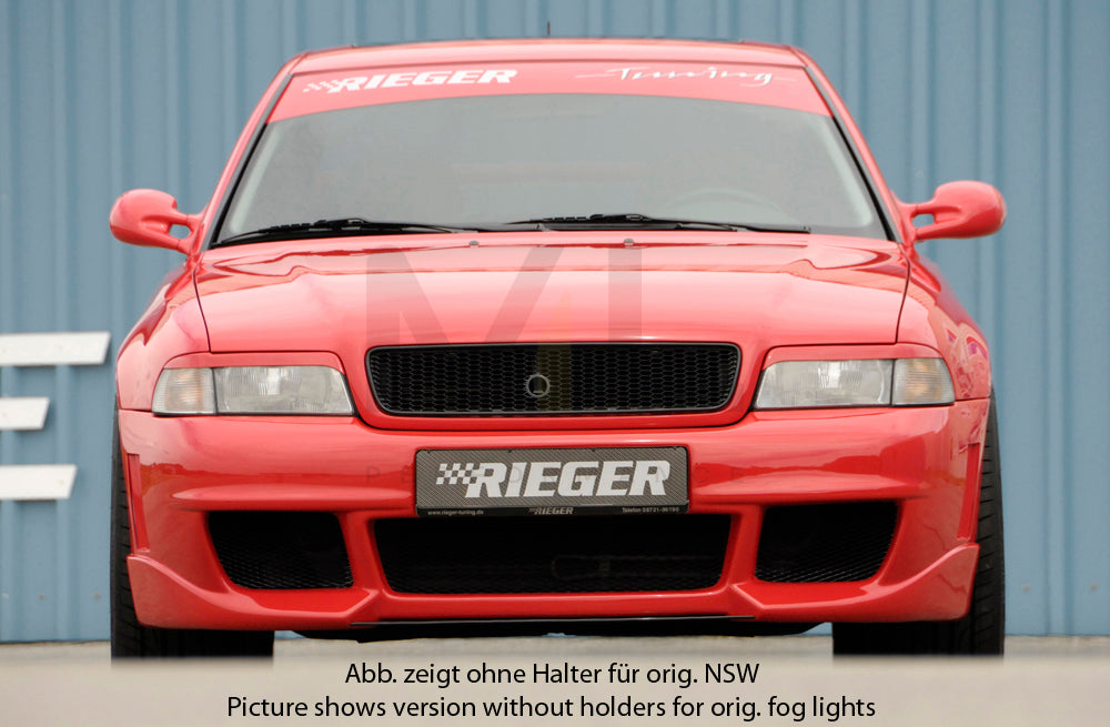 Rieger 00055073 Audi B5 A4 Front Bumper - RS4-Look 5 | ML Performance UK Car Parts