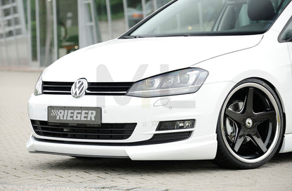 Rieger 00059550 VW Mk7 Golf Front Splitter 2 | ML Performance UK Car Parts