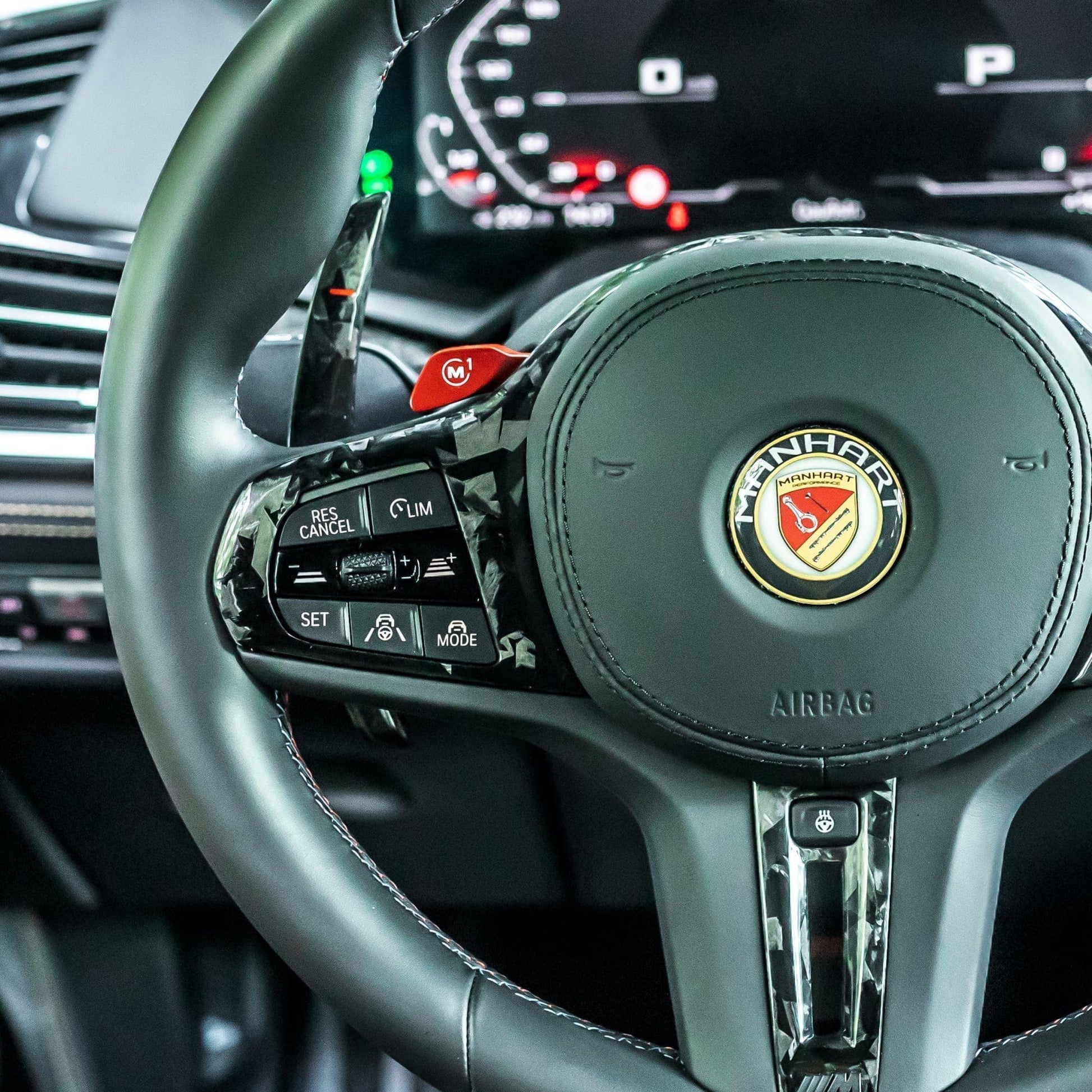 MANHART MHFCPS001 FORGED CARBON PADDLE SHIFTERS FOR BMW F95 / F96 X5M / X6M (COMPETITION)