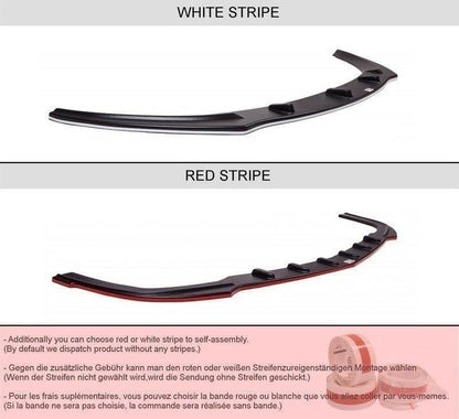 Maxton Design BMW Series 1 F40 M-Pack Rear Side Splitters V.1