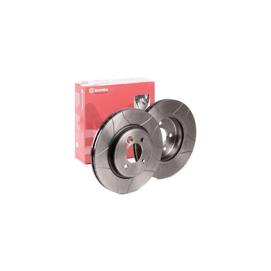 BREMBO MAX LINE 09.8655.75 Brake Disc Internally Vented, Slotted, Coated, High-carbon | ML Performance Car Parts
