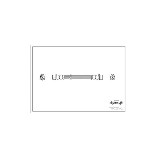 Corteco 19026812 Brake Hose | ML Performance UK