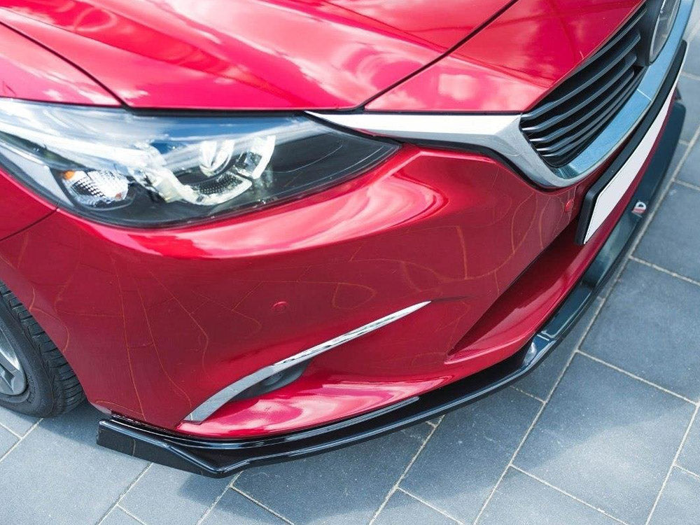 Maxton Design Mazda 6 Gj (MK3) Facelift Front Splitter V.2