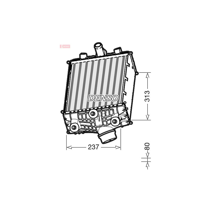 Denso DIT28002 Dit28002 Intercooler For Porsche 911 | ML Performance UK