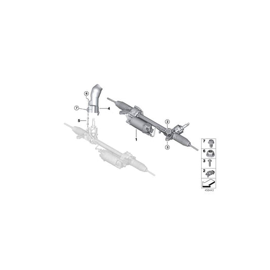 Genuine BMW 32106892994 G11 G32 G12 Steering Gear, Electric (Inc. 730d, 730i & 750i) | ML Performance UK Car Parts