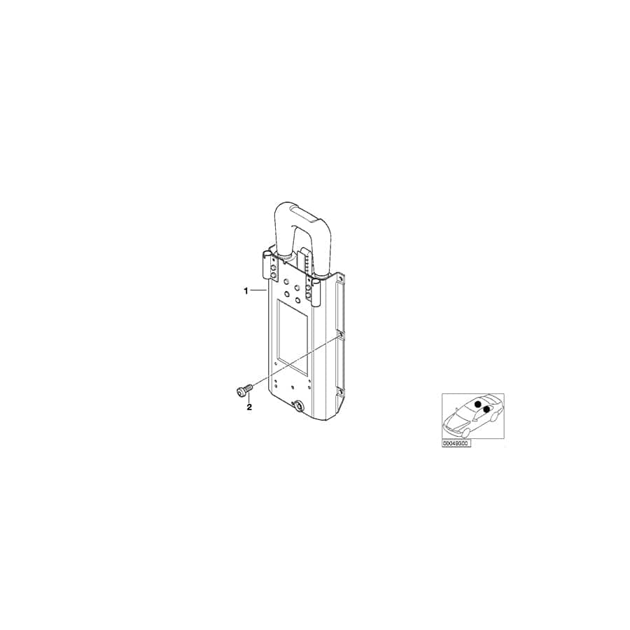 Genuine BMW 54627002442 E46 Fillister-Head Screw M8X20 (Inc. 330Ci, 323Ci & 320Cd) | ML Performance UK Car Parts