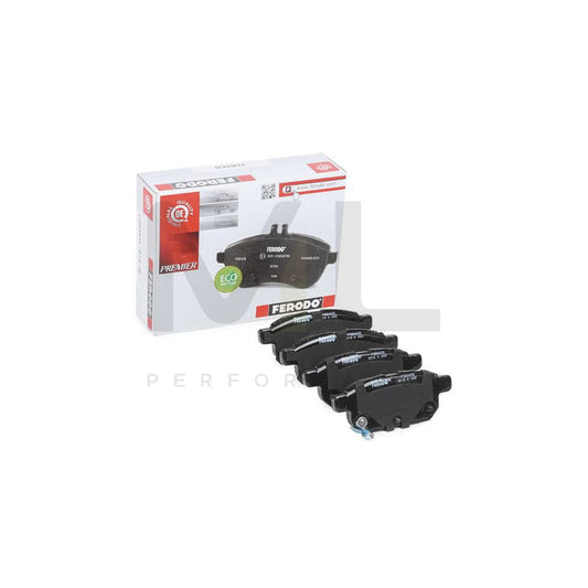 Ferodo Premier Eco Friction Fdb1532 Brake Pad Set With Acoustic Wear Warning, With Piston Clip, Without Accessories | ML Performance Car Parts