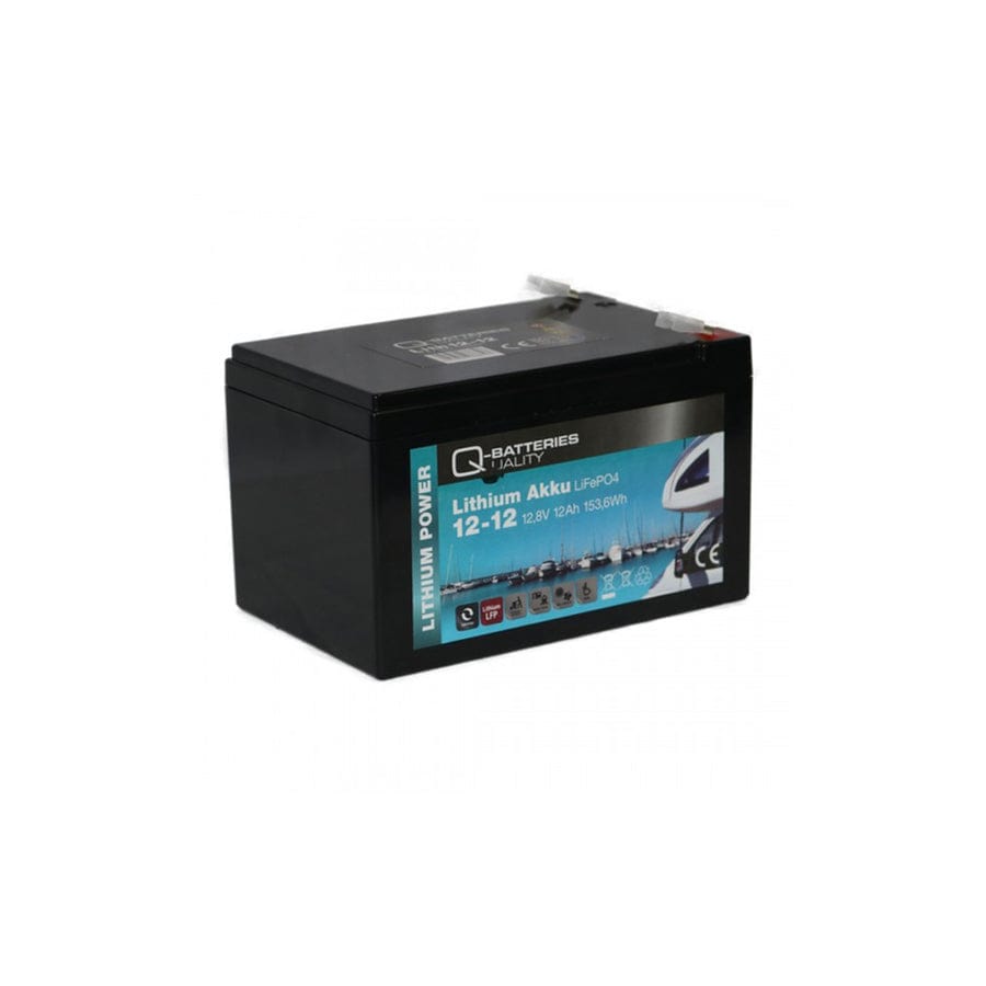 Q-Batteries Lithium Akku 1212 12.8V 12Ah 153.6Wh LiFePO4 | ML Performance UK Car Parts