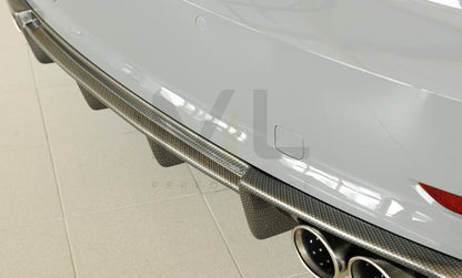 Rieger 00099368 Audi 8V A3 Rear Diffuser 6 | ML Performance UK Car Parts