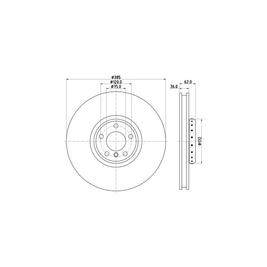 Hella 8MV 376 732-351 Fan Clutch