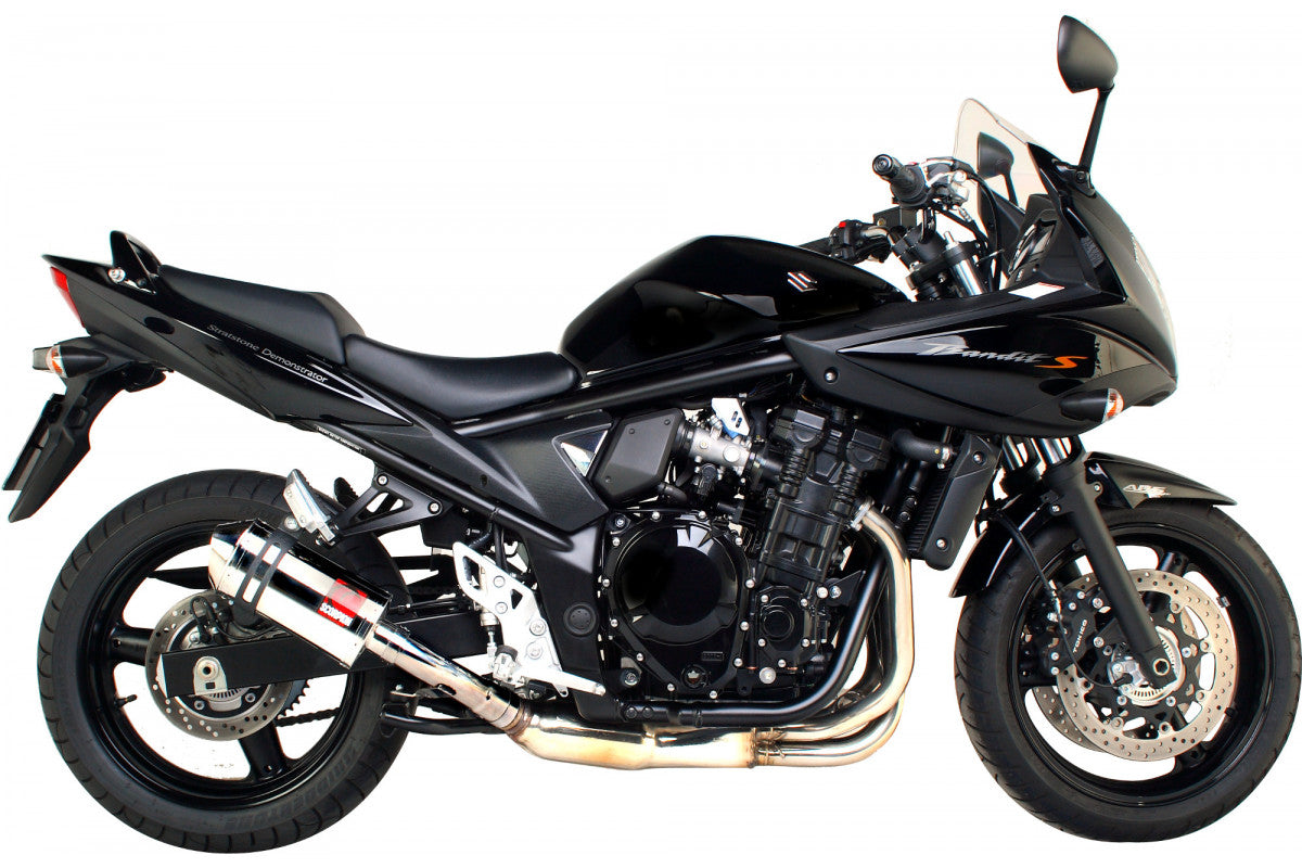 Scorpion ESI99SSO Suzuki Carbine Slip-On - Polished Stainless Steel Sleeve (GSF650 Bandit / GSF1250 Bandit) | ML Performance UK UK