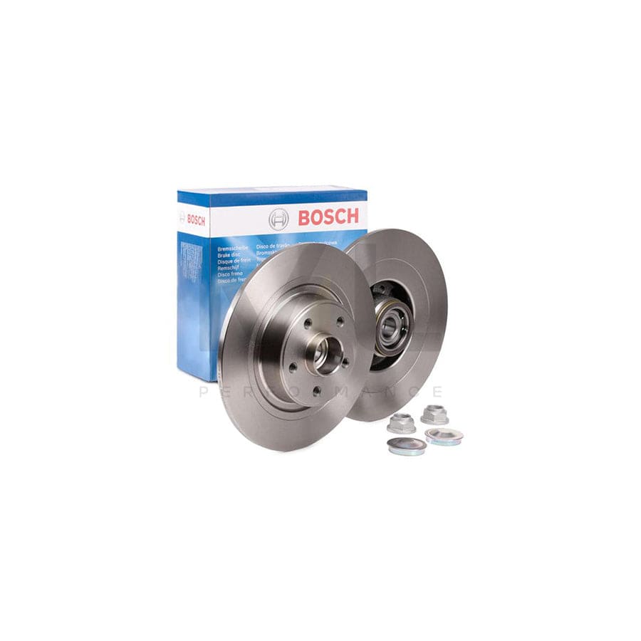 BOSCH 0 986 479 276 Brake Disc Solid, Oiled, with ABS sensor ring, with wheel bearing | ML Performance Car Parts