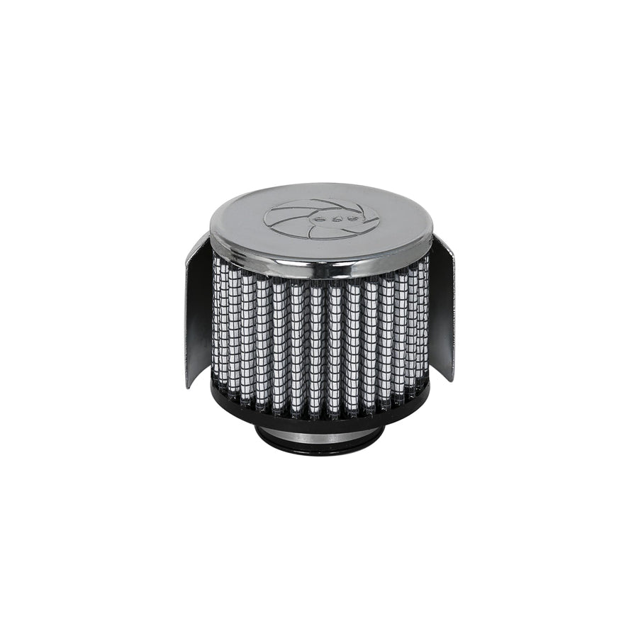  aFe 18-01382 1-3/8 IN F x 3 IN B x 3 IN T x 2-1/2 IN H - w/ Chrome Heat Shield Crankcase Vent Filter  | ML Performance UK Car Parts