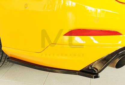 Rieger 00034218 Ford DEH Focus 4 Rear Side Splitter (Inc. Focus 4 ST) 2 | ML Performance UK Car Parts