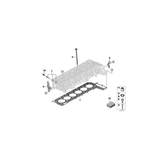 Genuine BMW 11127803749 E91 F07 E93 Loop (Inc. 535dX, 330d & 730d) | ML Performance UK Car Parts