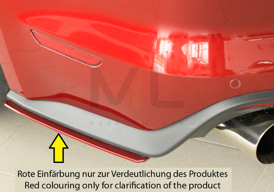 Rieger 00034253 Ford LAE Mustang 6 Rear Side Splitter 1 | ML Performance UK Car Parts